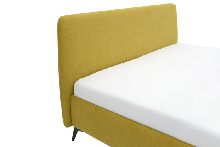 DOROTHEA manželská čalouněná postel s úložným prostorem.