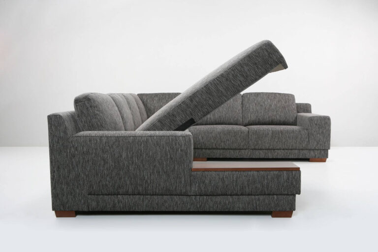 Linda sedačka ve tvaru U s úložným prostorem