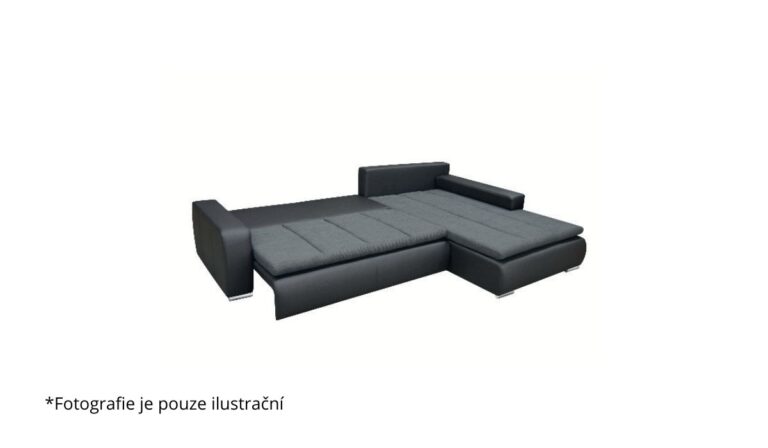 PARKER rohová sedačka s rozkladem