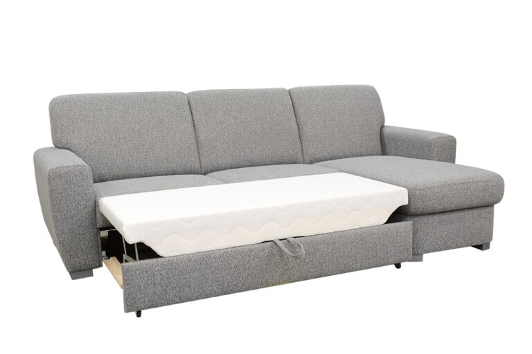 SABRINA LUX rohová rozkládací sedačka s úložným prostorem