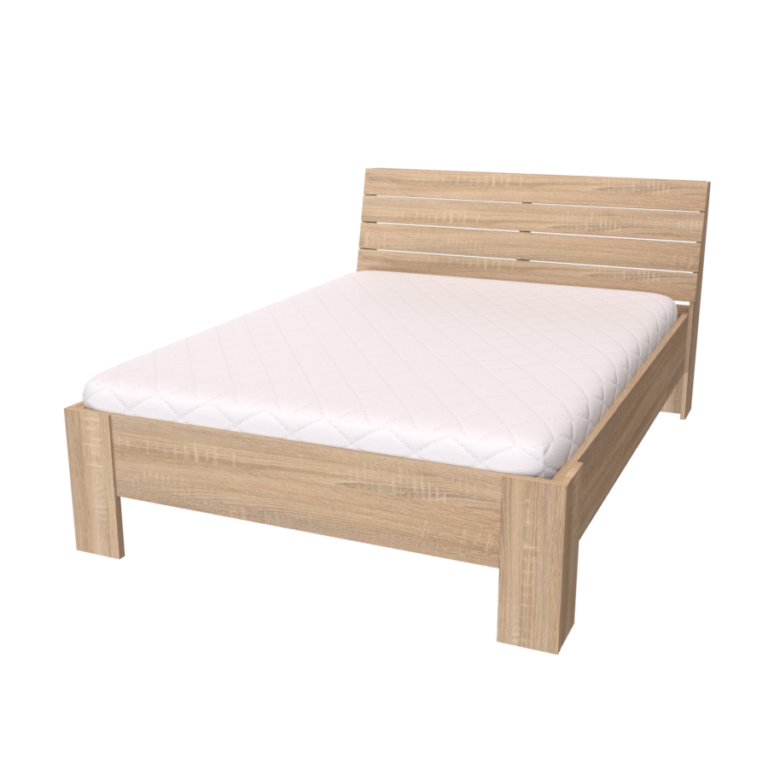 SENTA dvoulůžková postel z lamina