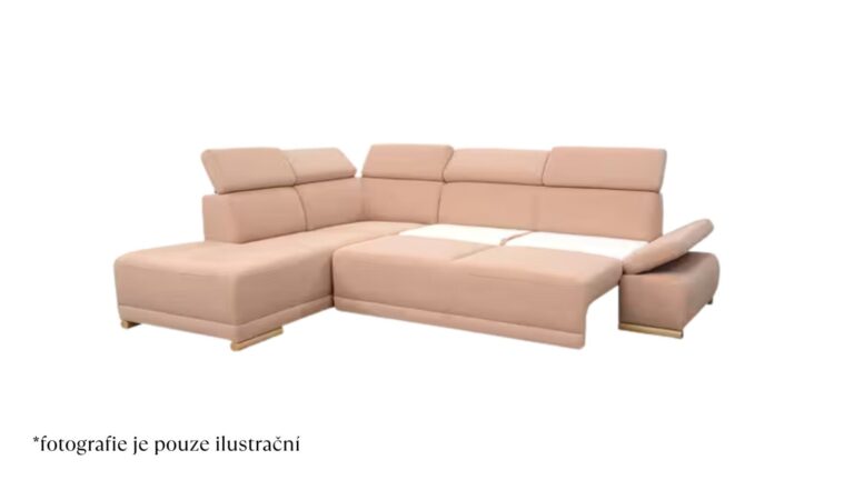 SIONE rozkládací rohová sedačka