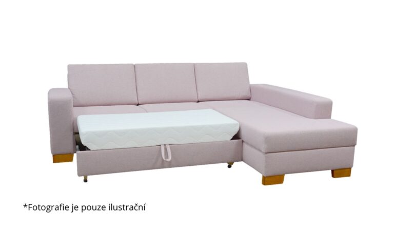 STEFANI rohová sedačka s rozkladem